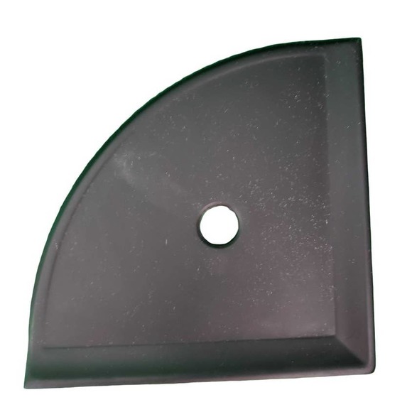 Jeffrey Court After Dark Black 7.5 In. X 7.5 In. Matte Resin Wall -Free Shipping - Picture 3 of 5